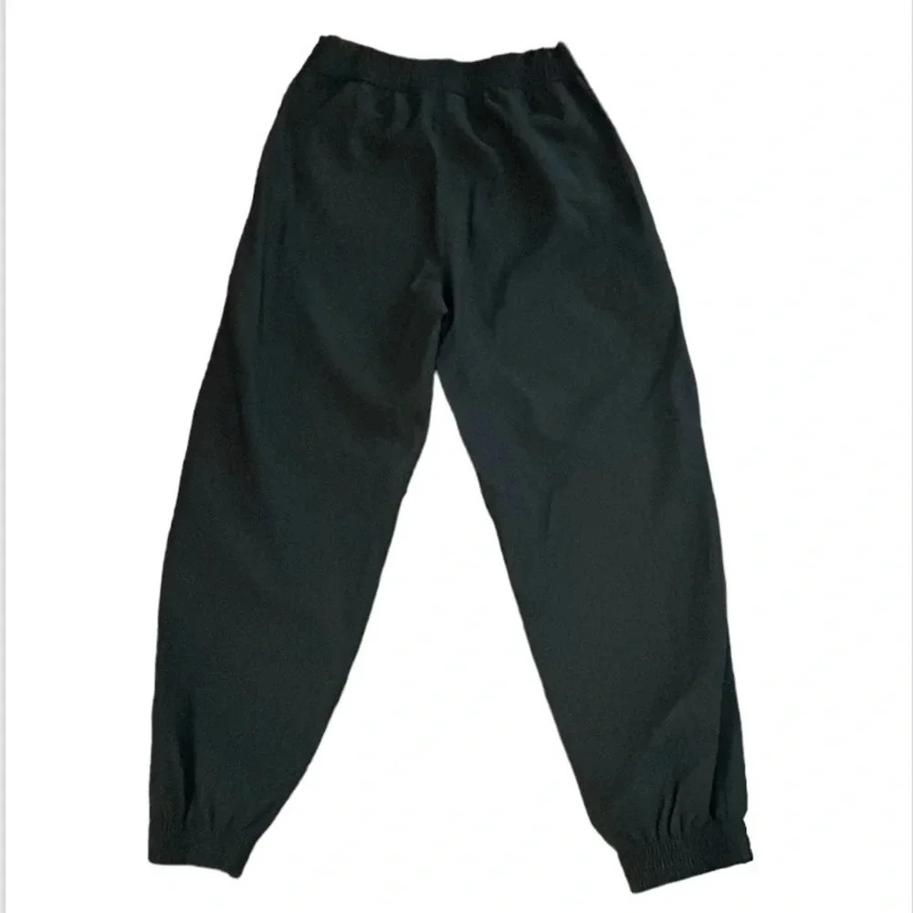 Zara joggers Black faux fly Elastic waist Women’s size M Leisure Activewear NWOT - Picture 2 of 10